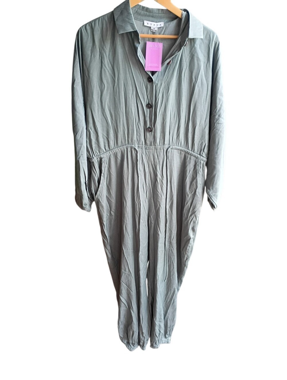 NWT HYFVE Green Jumpsuit